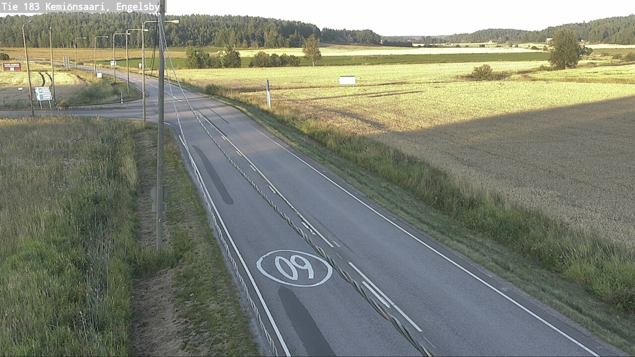 Weather Camera Image Road 183 Kemiönsaari, Engelsby, Kemiönsaari, Varsinais-Suomi