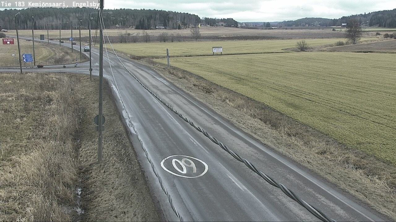 Weather Camera Image Road 183 Kemiönsaari, Engelsby, Kemiönsaari, Varsinais-Suomi