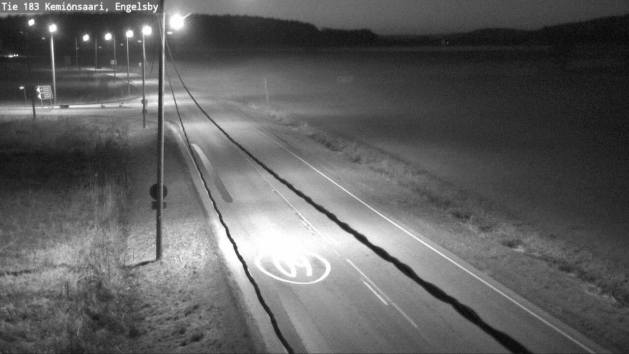 Weather Camera Image Väg 183 Kimito, Engelsby, Kemiönsaari, Varsinais-Suomi