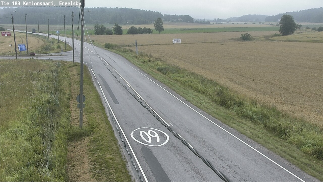 Weather Camera Image Road 183 Kemiönsaari, Engelsby, Kemiönsaari, Varsinais-Suomi