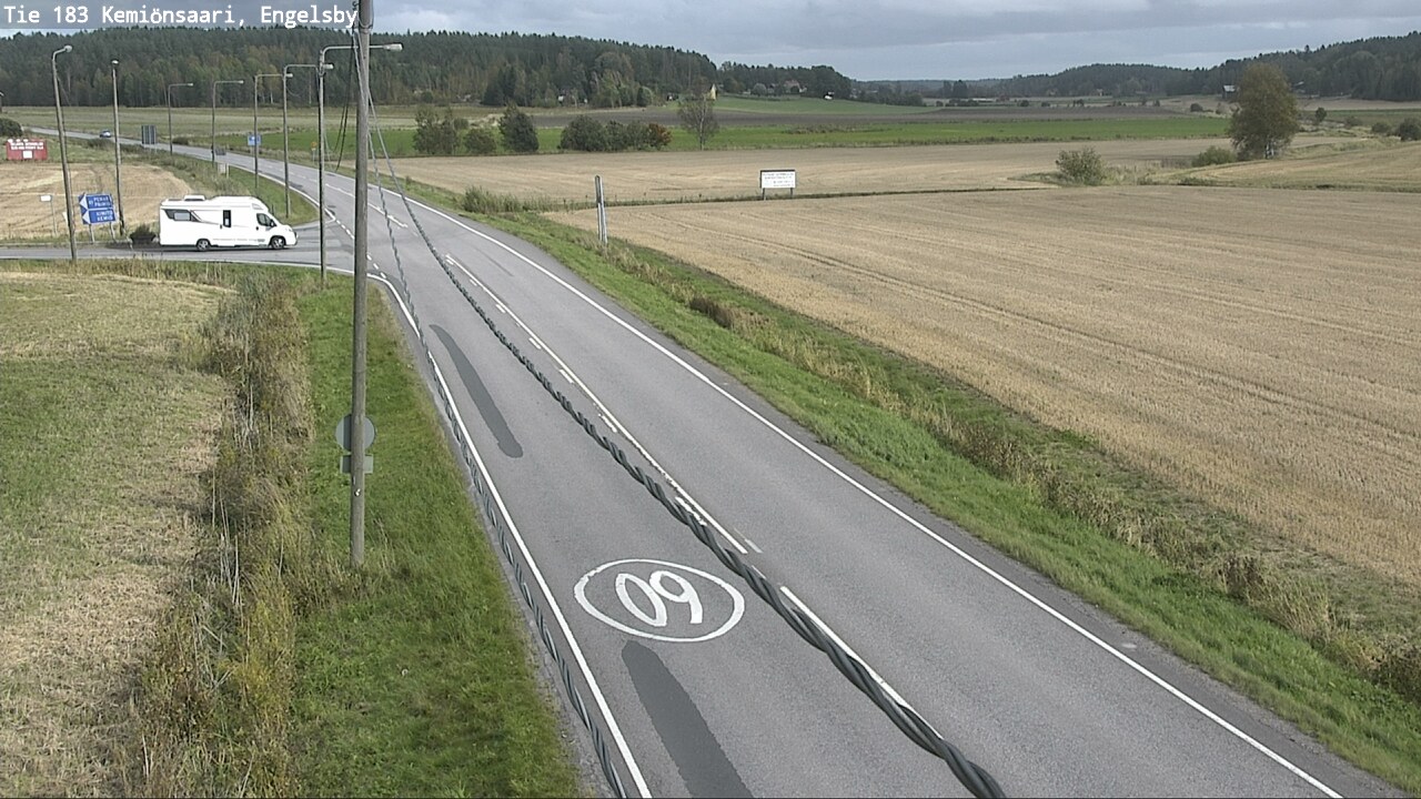 Weather Camera Image Road 183 Kemiönsaari, Engelsby, Kemiönsaari, Varsinais-Suomi