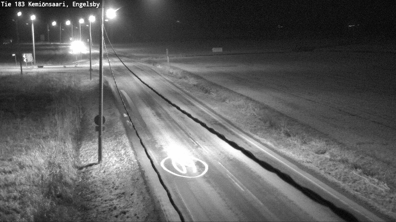 Weather Camera Image Väg 183 Kimito, Engelsby, Kemiönsaari, Varsinais-Suomi