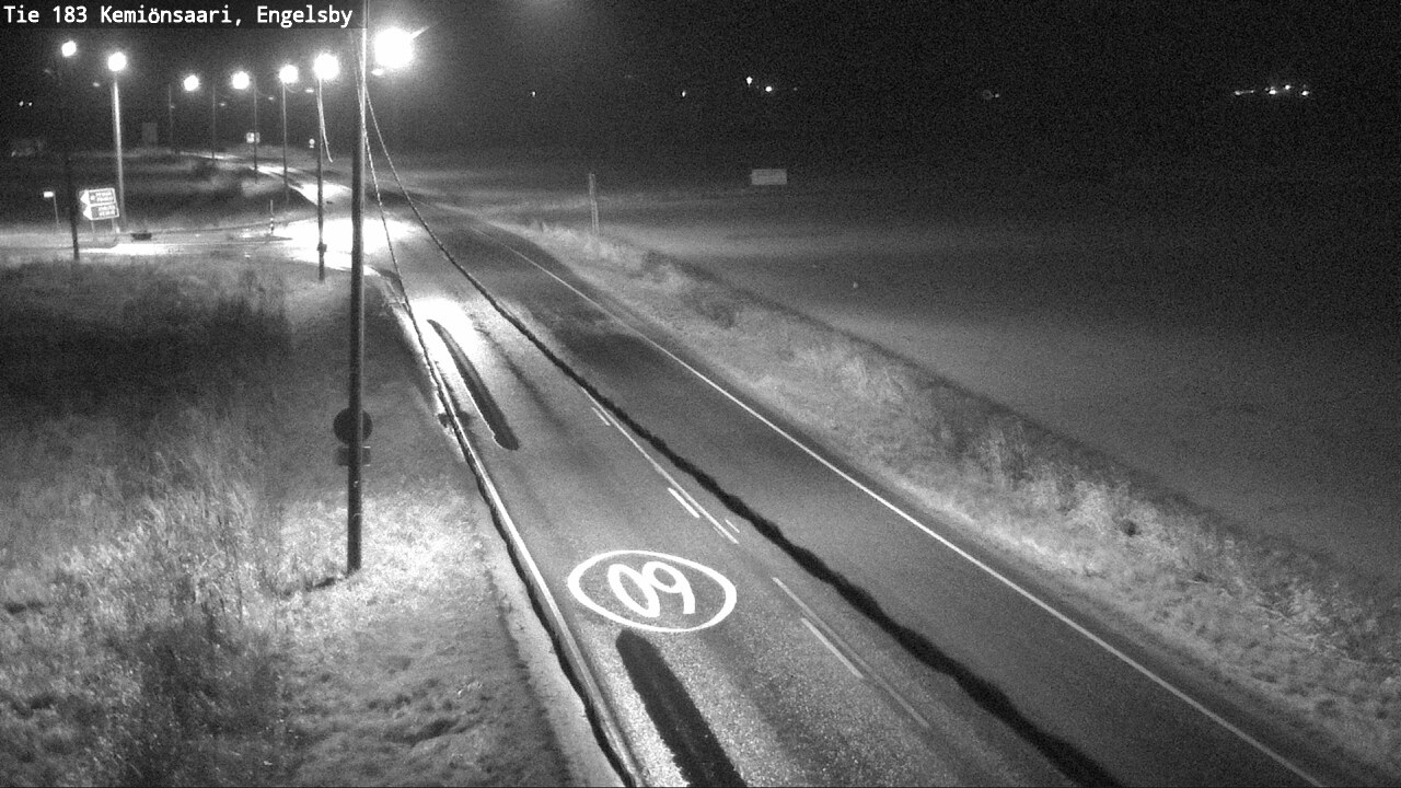 Weather Camera Image Väg 183 Kimito, Engelsby, Kemiönsaari, Varsinais-Suomi
