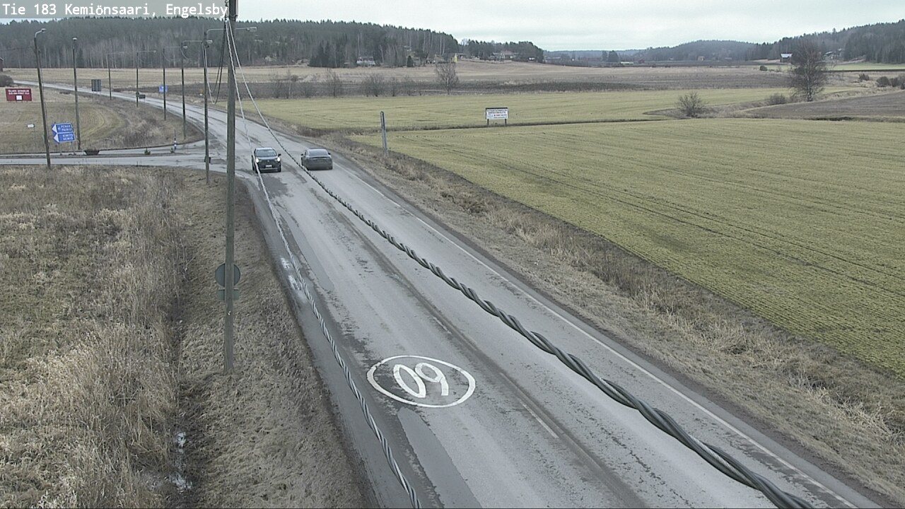 Weather Camera Image Road 183 Kemiönsaari, Engelsby, Kemiönsaari, Varsinais-Suomi
