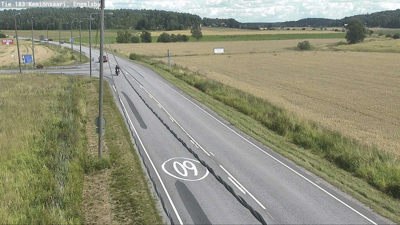 Weather Camera Image Road 183 Kemiönsaari, Engelsby, Kemiönsaari, Varsinais-Suomi