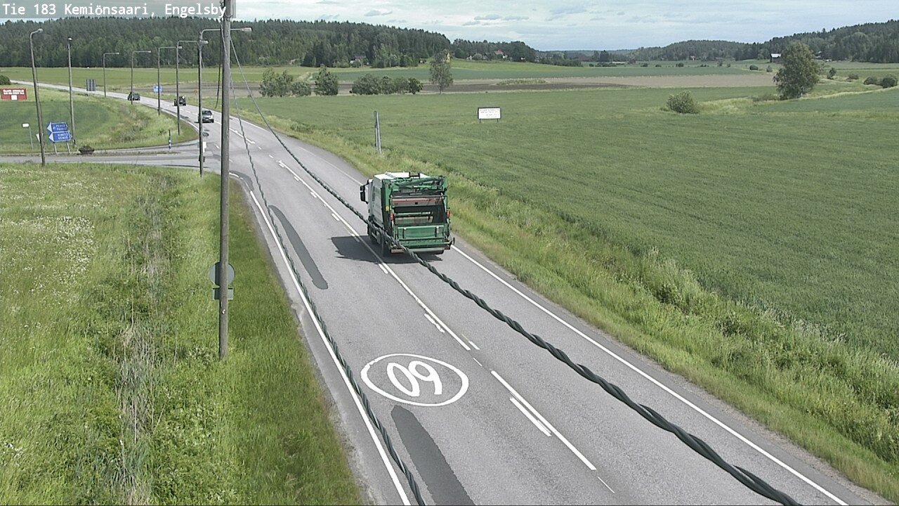 Weather Camera Image Road 183 Kemiönsaari, Engelsby, Kemiönsaari, Varsinais-Suomi