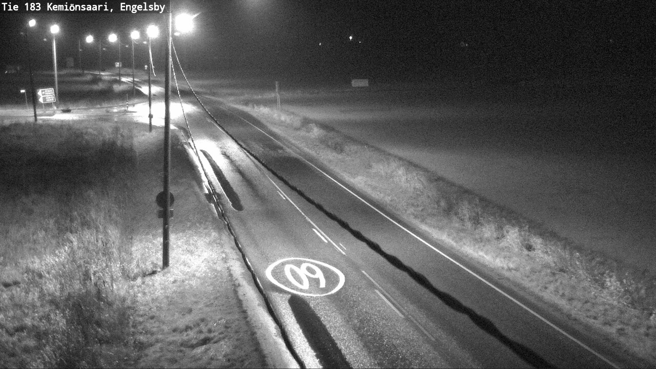 Weather Camera Image Väg 183 Kimito, Engelsby, Kemiönsaari, Varsinais-Suomi