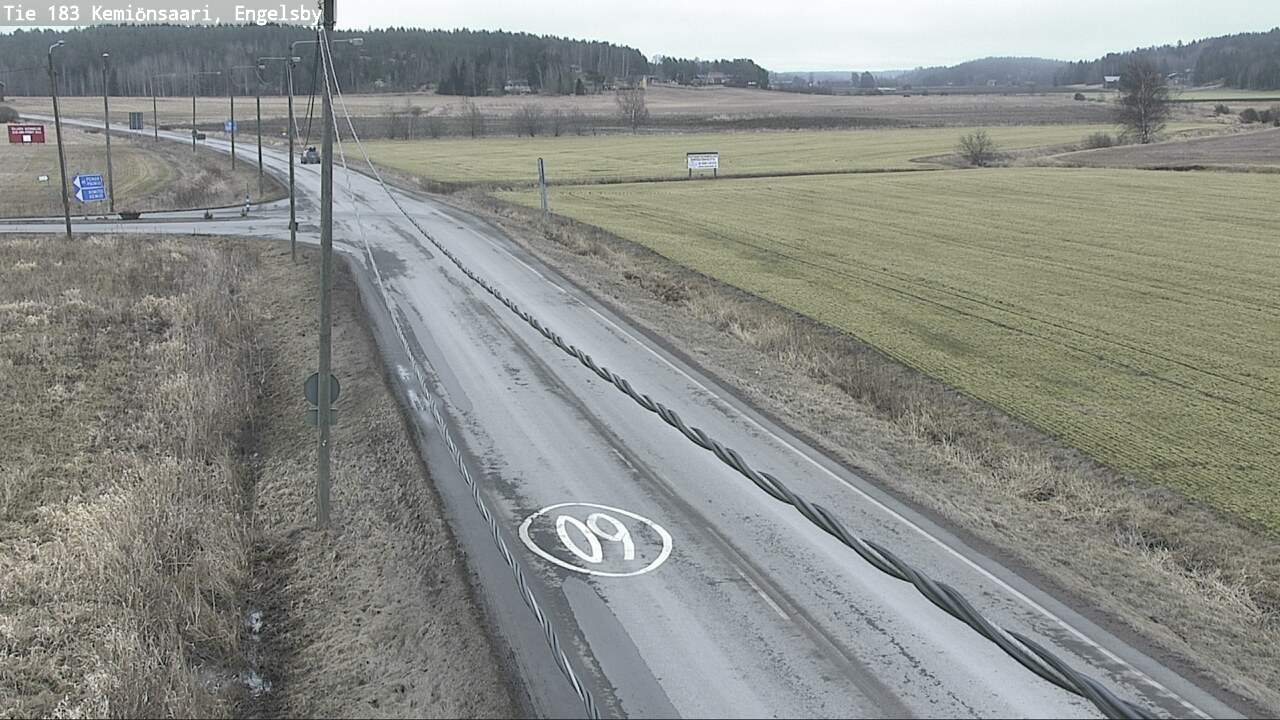 Weather Camera Image Road 183 Kemiönsaari, Engelsby, Kemiönsaari, Varsinais-Suomi