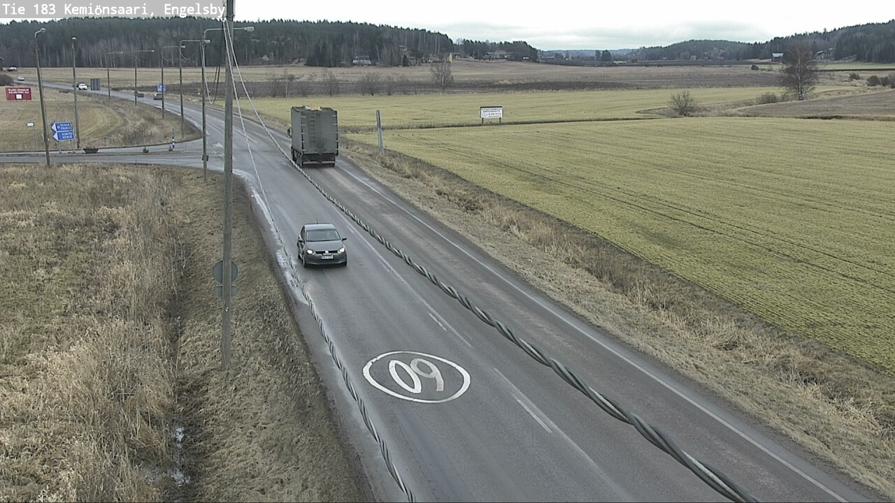 Weather Camera Image Road 183 Kemiönsaari, Engelsby, Kemiönsaari, Varsinais-Suomi
