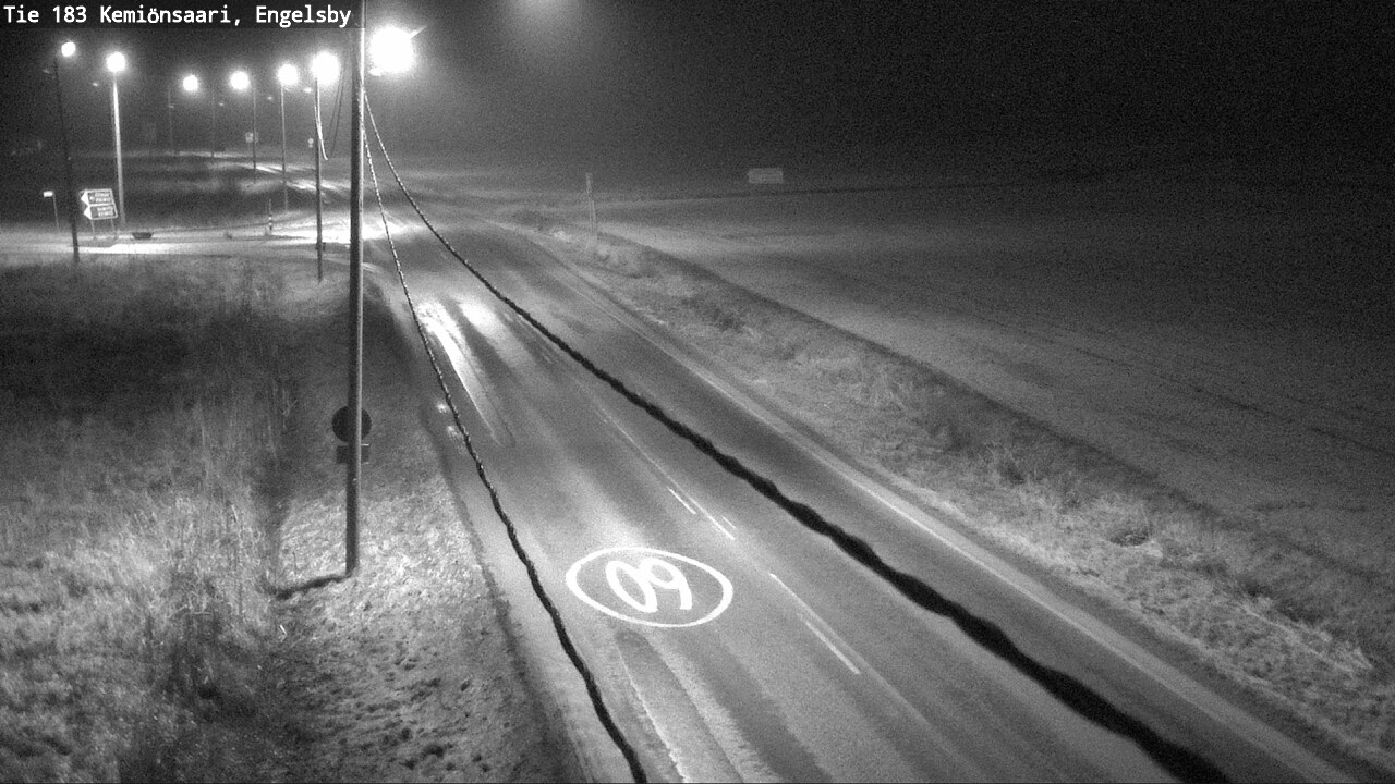 Weather Camera Image Väg 183 Kimito, Engelsby, Kemiönsaari, Varsinais-Suomi