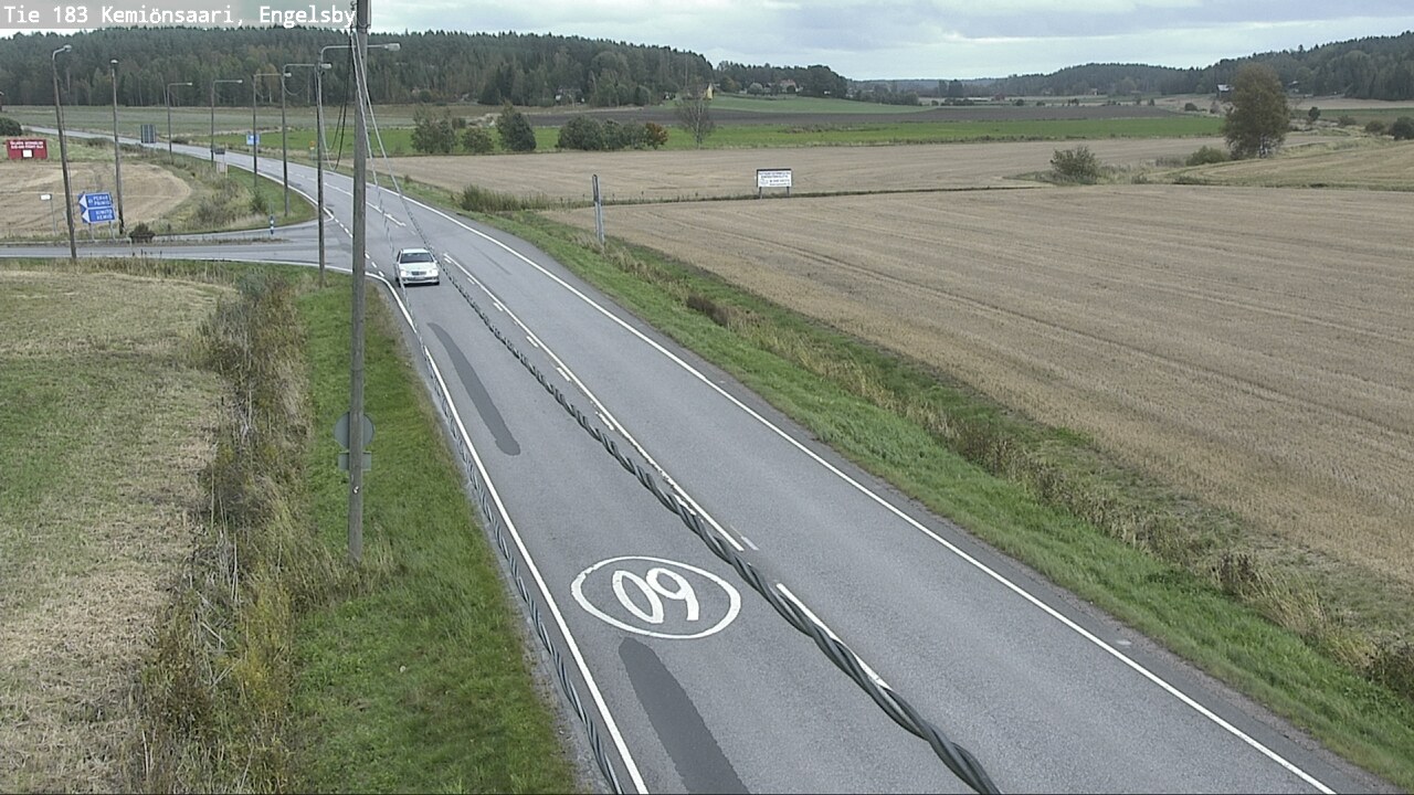 Weather Camera Image Road 183 Kemiönsaari, Engelsby, Kemiönsaari, Varsinais-Suomi