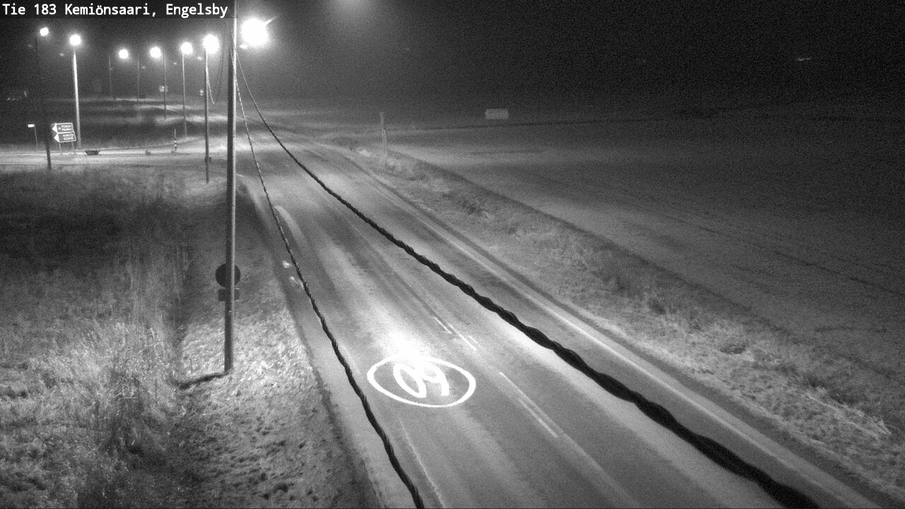 Weather Camera Image Väg 183 Kimito, Engelsby, Kemiönsaari, Varsinais-Suomi