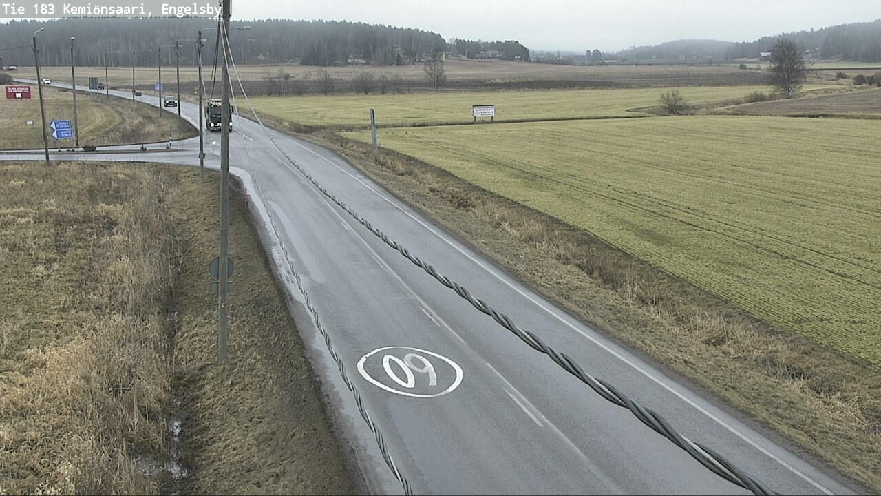 Weather Camera Image Road 183 Kemiönsaari, Engelsby, Kemiönsaari, Varsinais-Suomi