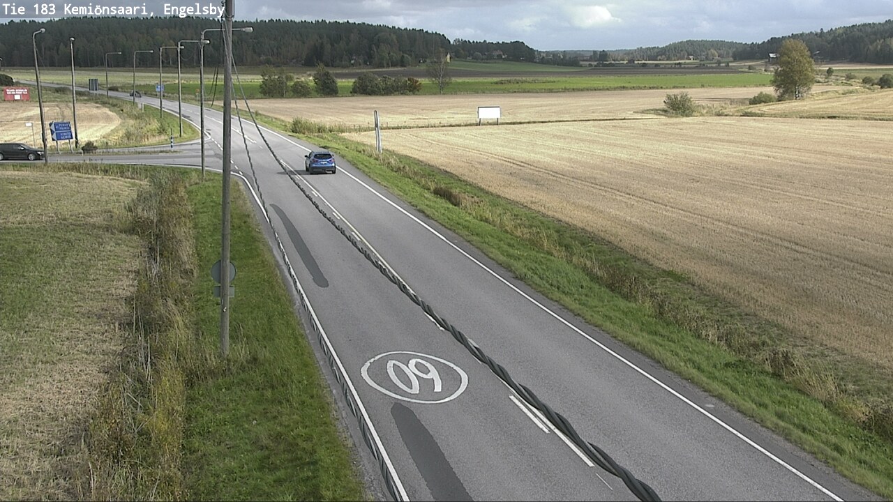 Weather Camera Image Road 183 Kemiönsaari, Engelsby, Kemiönsaari, Varsinais-Suomi