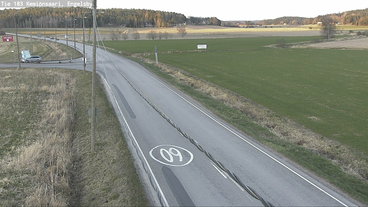 Weather Camera Image Road 183 Kemiönsaari, Engelsby, Kemiönsaari, Varsinais-Suomi