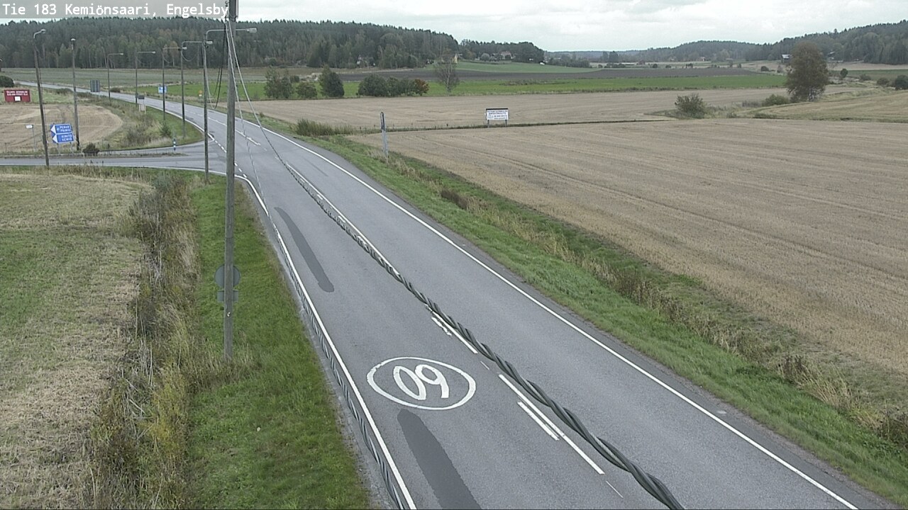 Weather Camera Image Road 183 Kemiönsaari, Engelsby, Kemiönsaari, Varsinais-Suomi