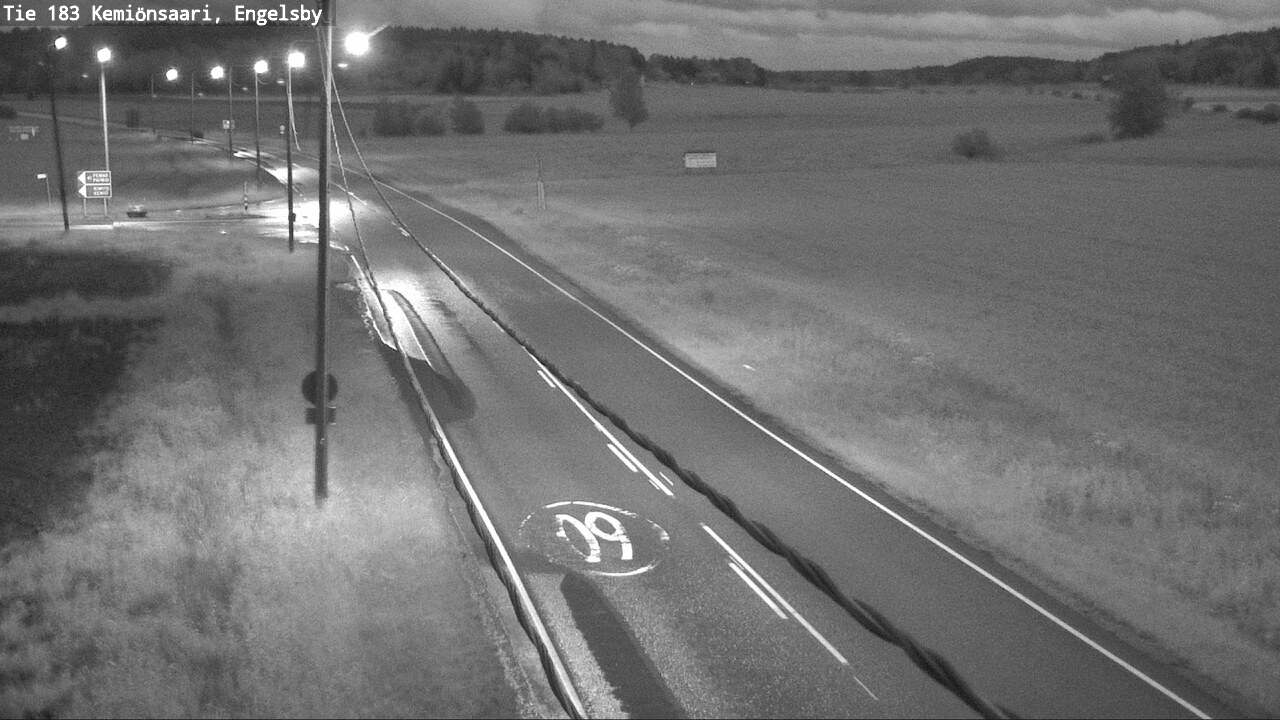 Weather Camera Image Road 183 Kemiönsaari, Engelsby, Kemiönsaari, Varsinais-Suomi