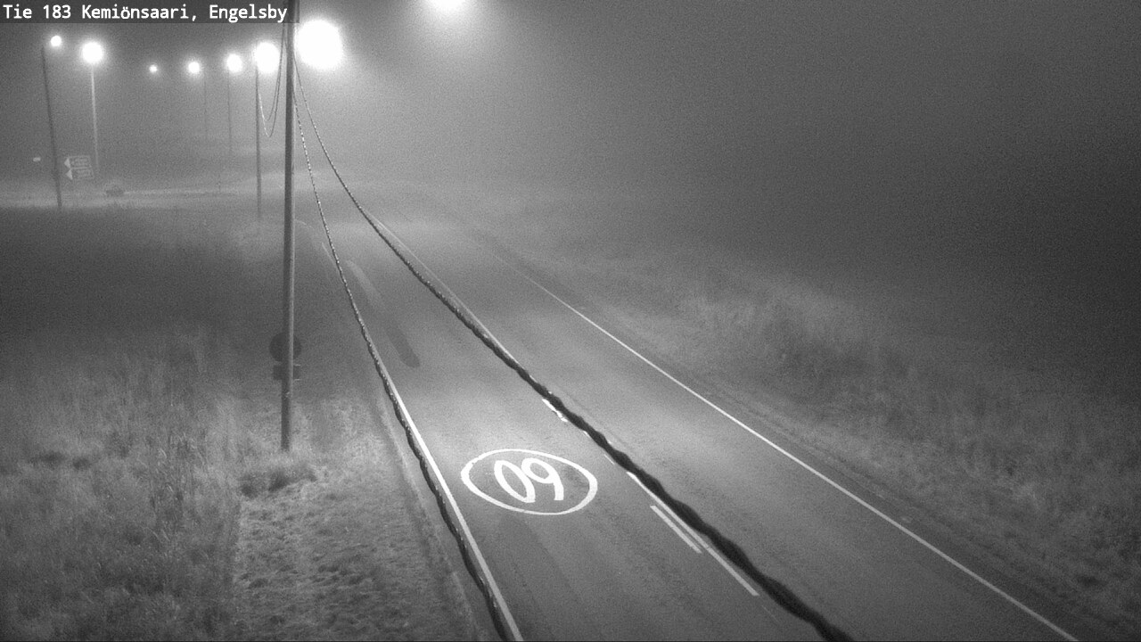 Weather Camera Image Road 183 Kemiönsaari, Engelsby, Kemiönsaari, Varsinais-Suomi