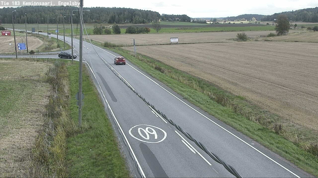 Weather Camera Image Road 183 Kemiönsaari, Engelsby, Kemiönsaari, Varsinais-Suomi