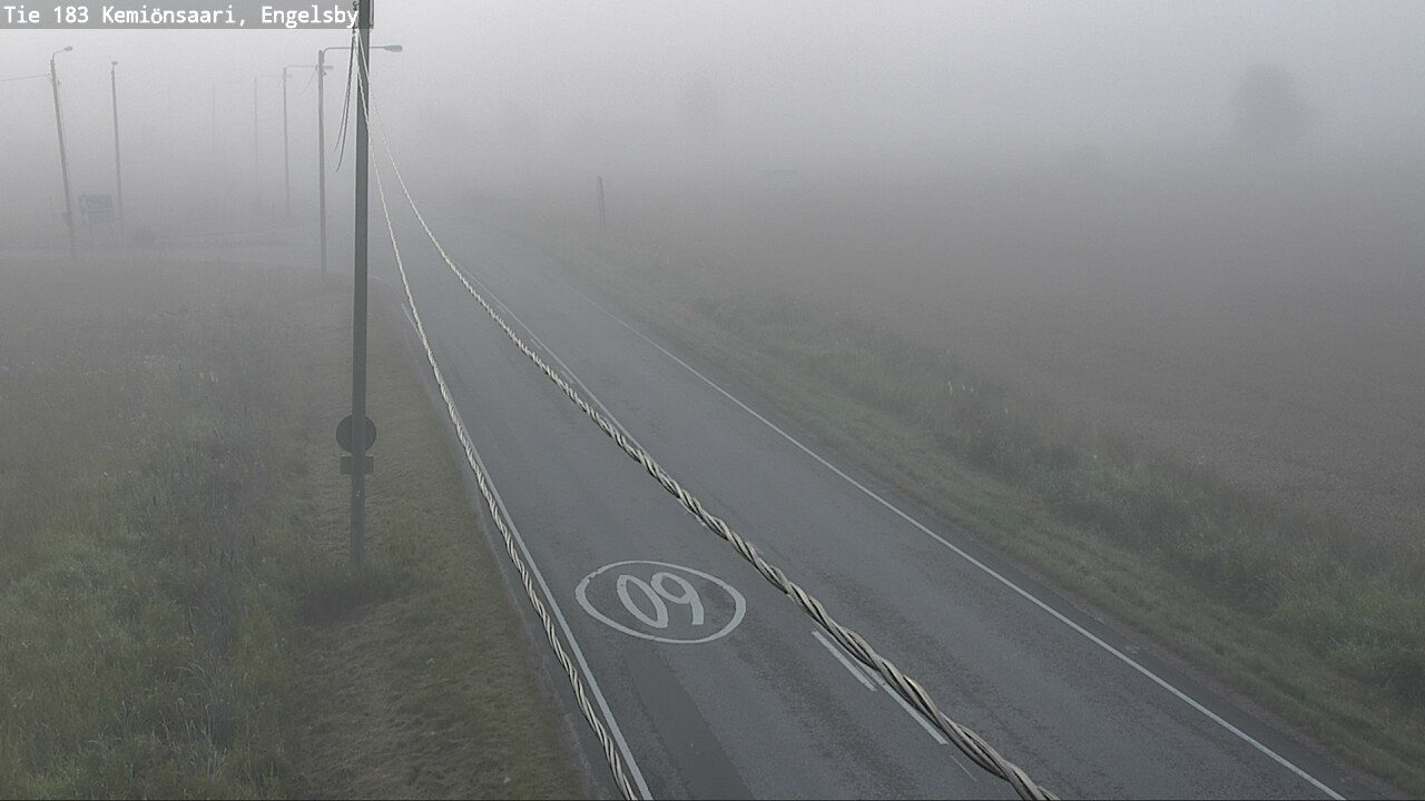 Weather Camera Image Road 183 Kemiönsaari, Engelsby, Kemiönsaari, Varsinais-Suomi
