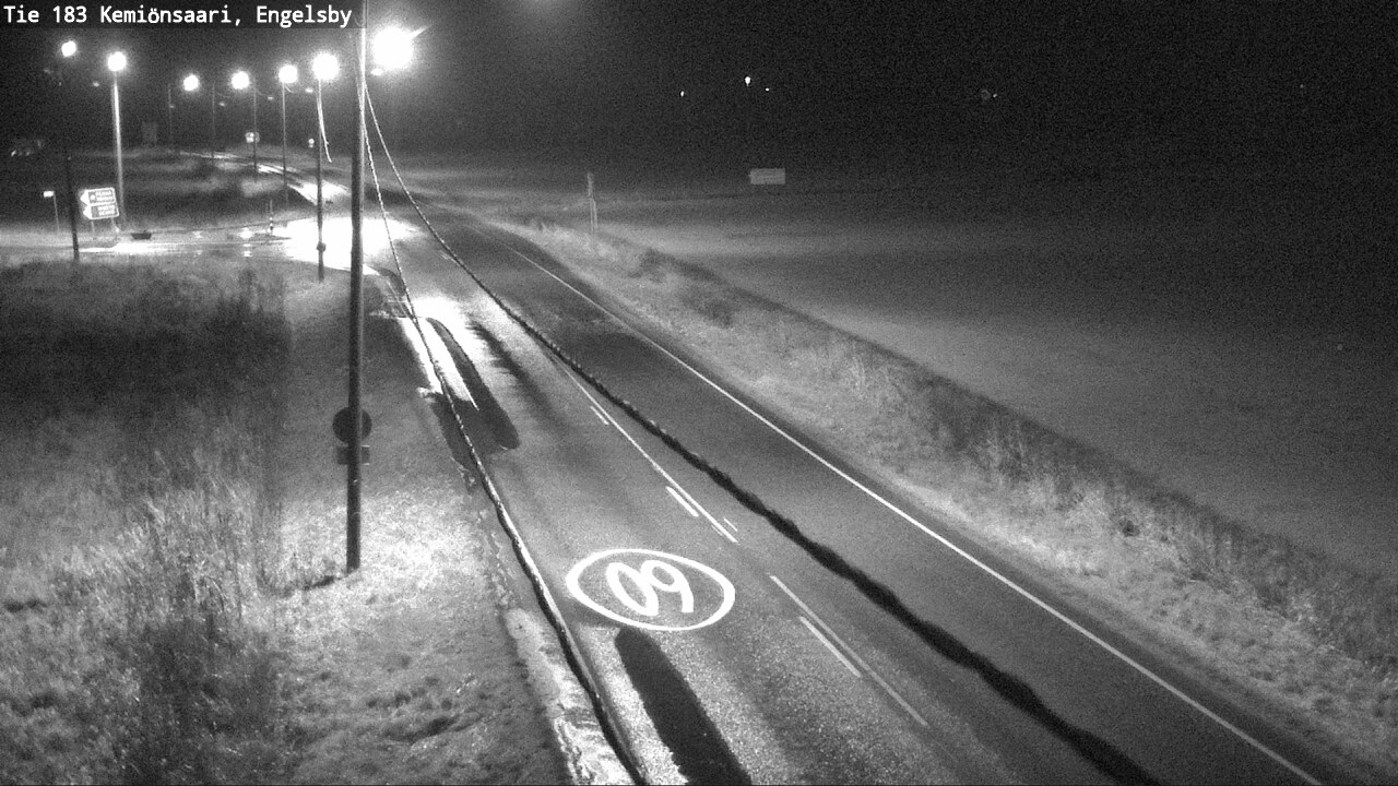 Weather Camera Image Väg 183 Kimito, Engelsby, Kemiönsaari, Varsinais-Suomi