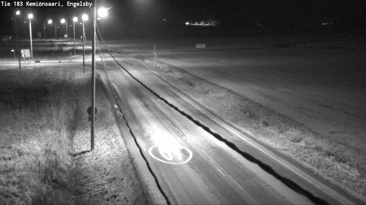 Weather Camera Image Väg 183 Kimito, Engelsby, Kemiönsaari, Varsinais-Suomi