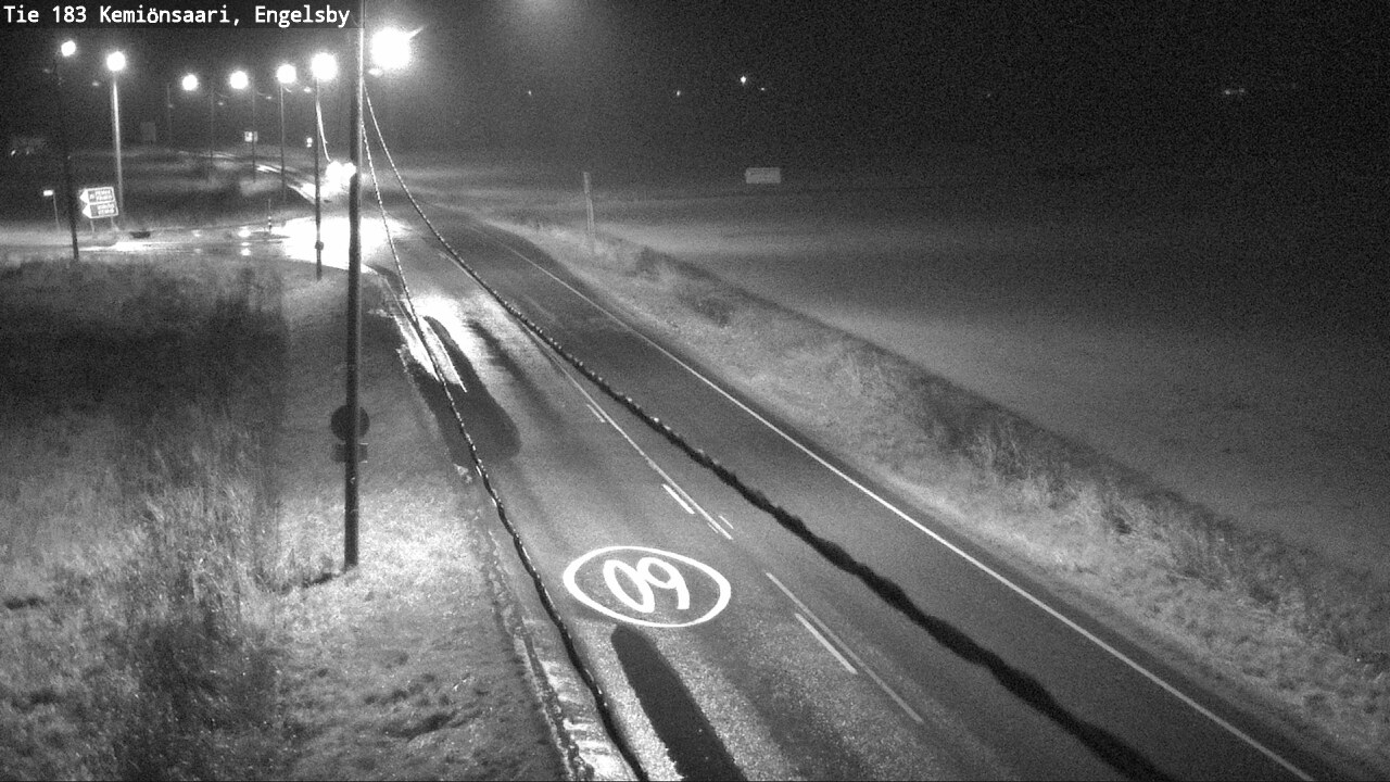 Weather Camera Image Väg 183 Kimito, Engelsby, Kemiönsaari, Varsinais-Suomi