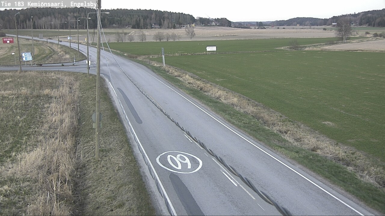 Weather Camera Image Road 183 Kemiönsaari, Engelsby, Kemiönsaari, Varsinais-Suomi