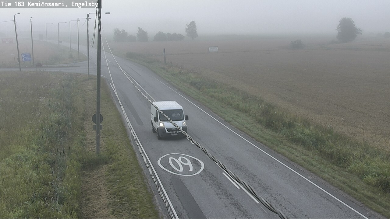 Weather Camera Image Road 183 Kemiönsaari, Engelsby, Kemiönsaari, Varsinais-Suomi