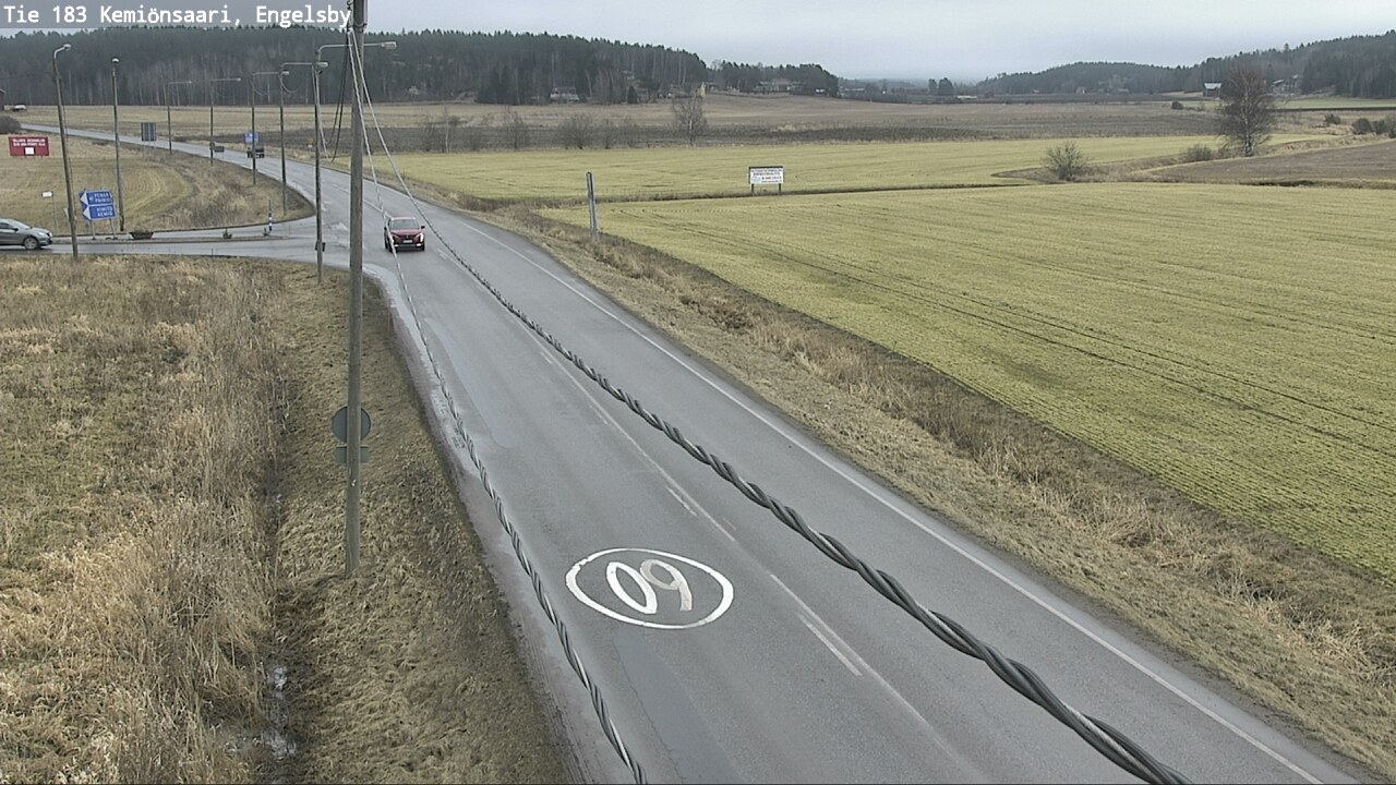 Weather Camera Image Road 183 Kemiönsaari, Engelsby, Kemiönsaari, Varsinais-Suomi