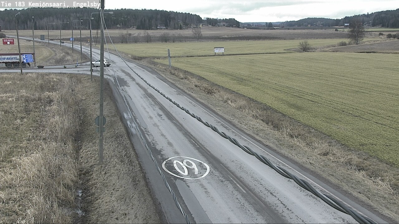 Weather Camera Image Road 183 Kemiönsaari, Engelsby, Kemiönsaari, Varsinais-Suomi