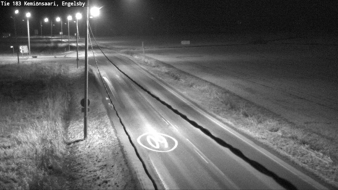 Weather Camera Image Väg 183 Kimito, Engelsby, Kemiönsaari, Varsinais-Suomi
