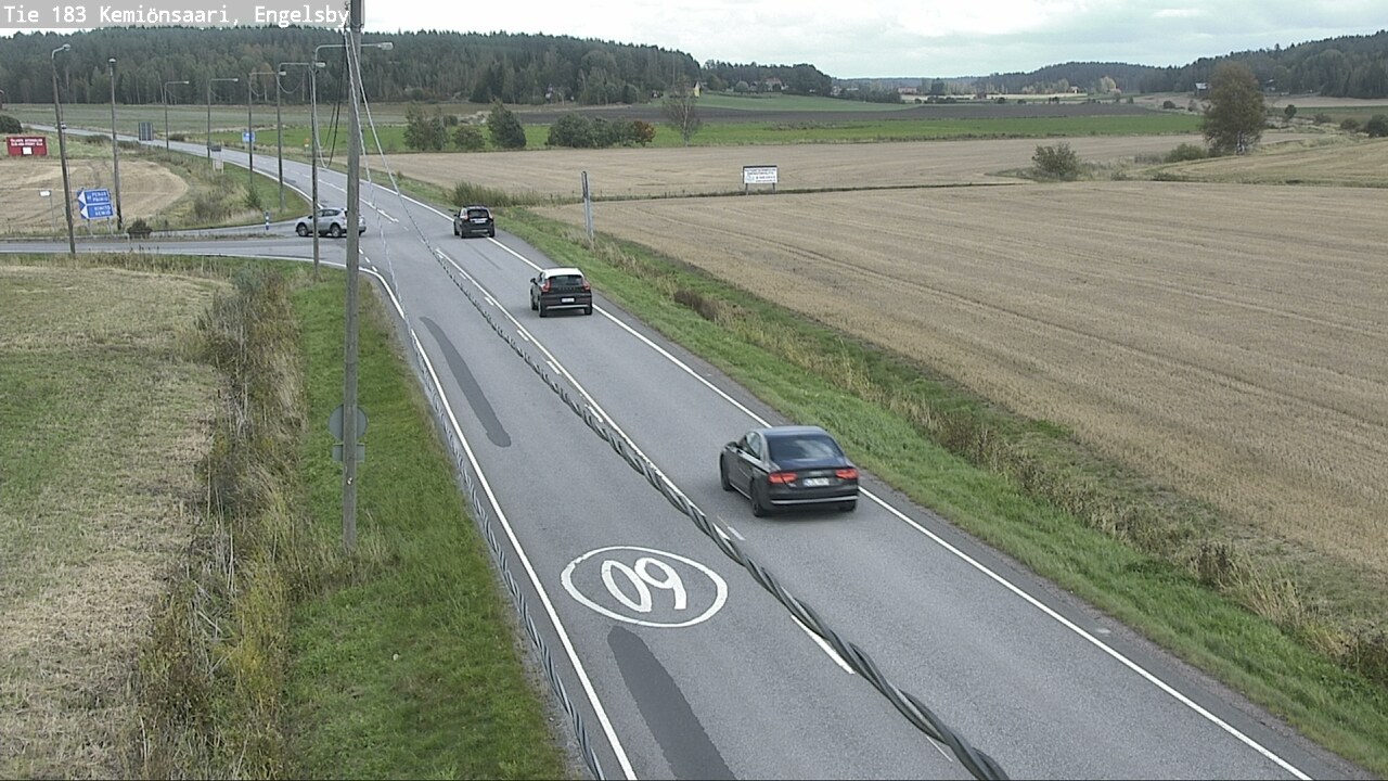 Weather Camera Image Road 183 Kemiönsaari, Engelsby, Kemiönsaari, Varsinais-Suomi