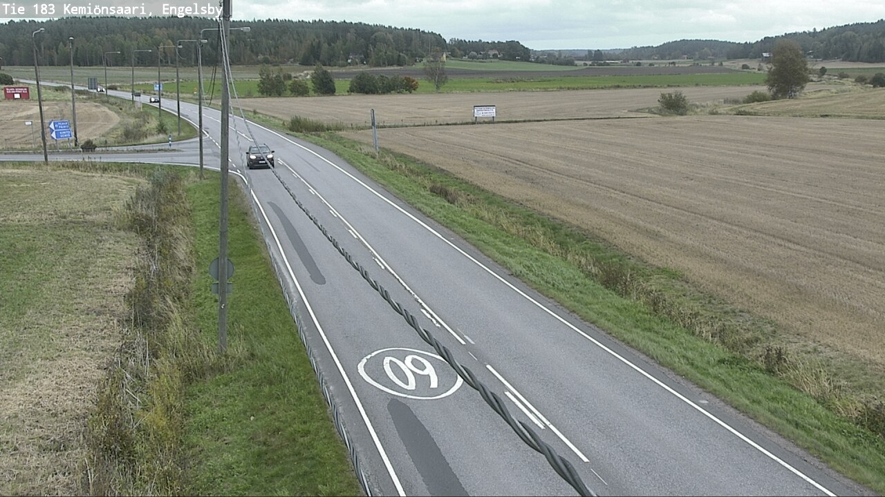 Weather Camera Image Road 183 Kemiönsaari, Engelsby, Kemiönsaari, Varsinais-Suomi