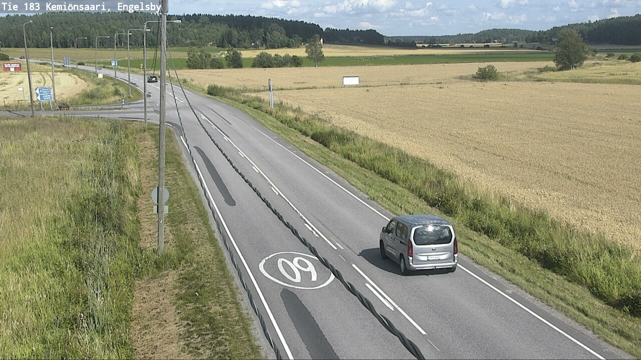 Weather Camera Image Road 183 Kemiönsaari, Engelsby, Kemiönsaari, Varsinais-Suomi