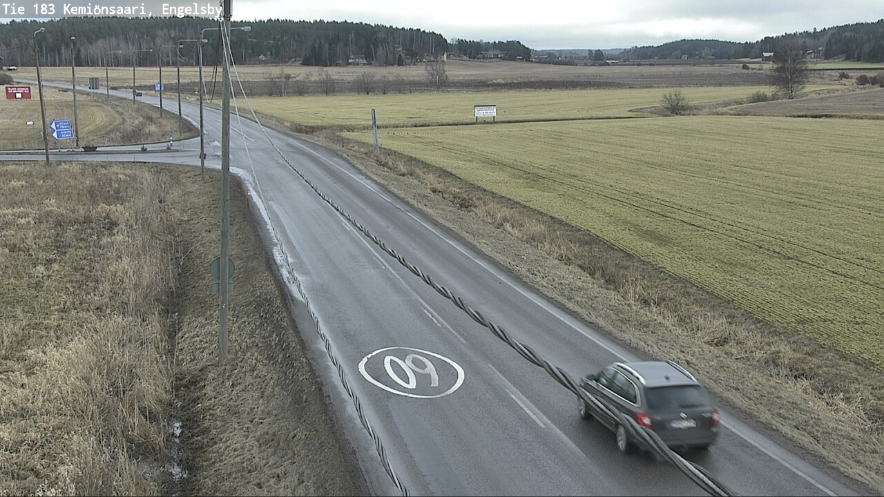 Weather Camera Image Road 183 Kemiönsaari, Engelsby, Kemiönsaari, Varsinais-Suomi