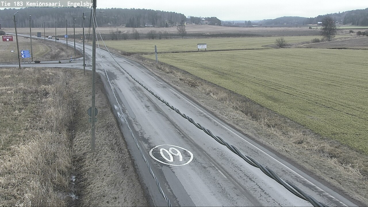 Weather Camera Image Road 183 Kemiönsaari, Engelsby, Kemiönsaari, Varsinais-Suomi