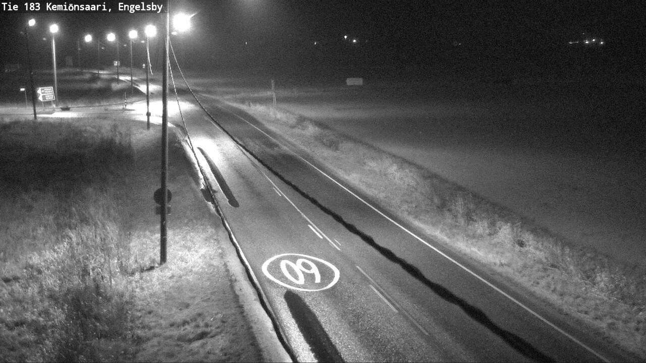 Weather Camera Image Väg 183 Kimito, Engelsby, Kemiönsaari, Varsinais-Suomi