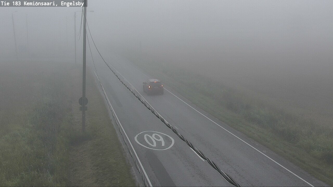 Weather Camera Image Road 183 Kemiönsaari, Engelsby, Kemiönsaari, Varsinais-Suomi