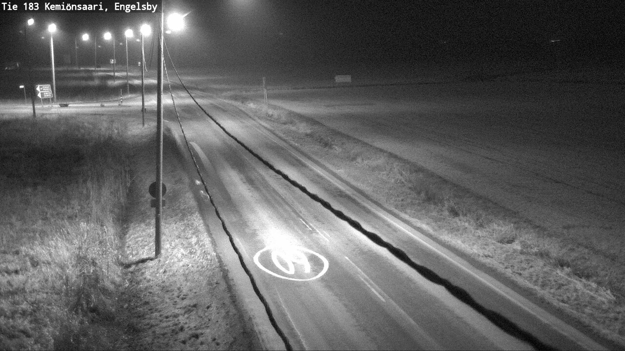 Weather Camera Image Väg 183 Kimito, Engelsby, Kemiönsaari, Varsinais-Suomi