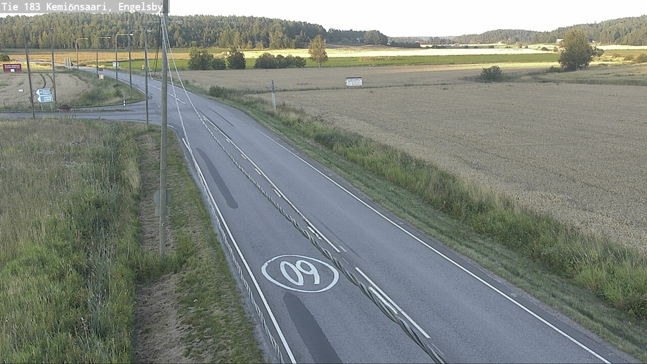 Weather Camera Image Road 183 Kemiönsaari, Engelsby, Kemiönsaari, Varsinais-Suomi