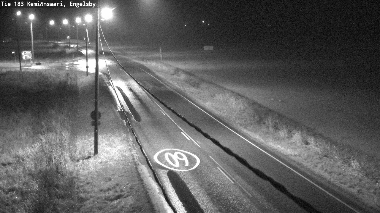 Weather Camera Image Väg 183 Kimito, Engelsby, Kemiönsaari, Varsinais-Suomi