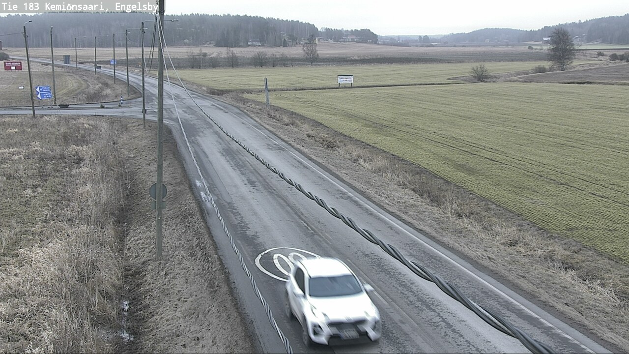 Weather Camera Image Road 183 Kemiönsaari, Engelsby, Kemiönsaari, Varsinais-Suomi