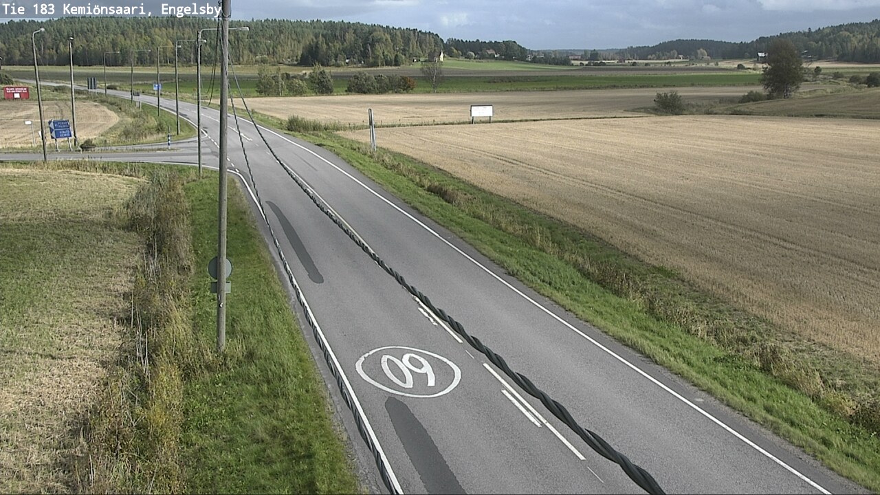 Weather Camera Image Road 183 Kemiönsaari, Engelsby, Kemiönsaari, Varsinais-Suomi