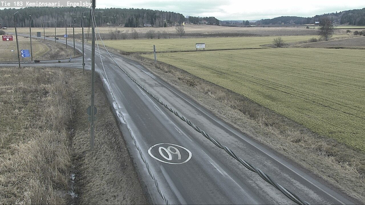 Weather Camera Image Road 183 Kemiönsaari, Engelsby, Kemiönsaari, Varsinais-Suomi