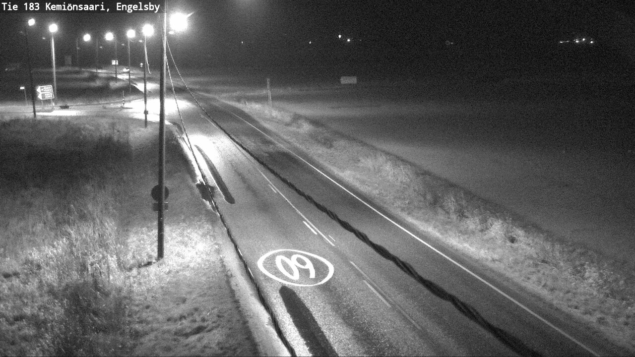 Weather Camera Image Väg 183 Kimito, Engelsby, Kemiönsaari, Varsinais-Suomi