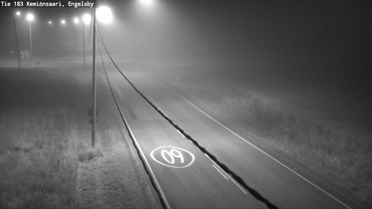 Weather Camera Image Road 183 Kemiönsaari, Engelsby, Kemiönsaari, Varsinais-Suomi