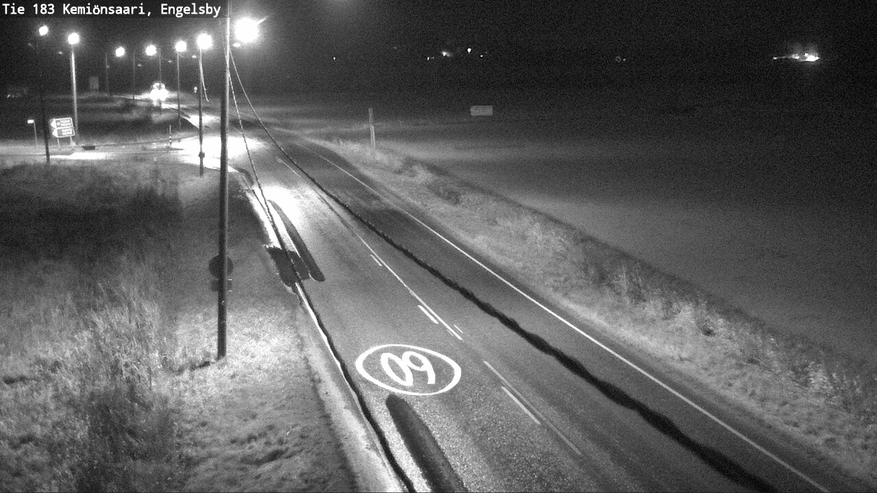 Weather Camera Image Väg 183 Kimito, Engelsby, Kemiönsaari, Varsinais-Suomi