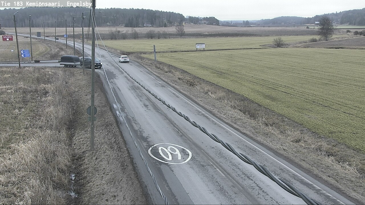 Weather Camera Image Road 183 Kemiönsaari, Engelsby, Kemiönsaari, Varsinais-Suomi