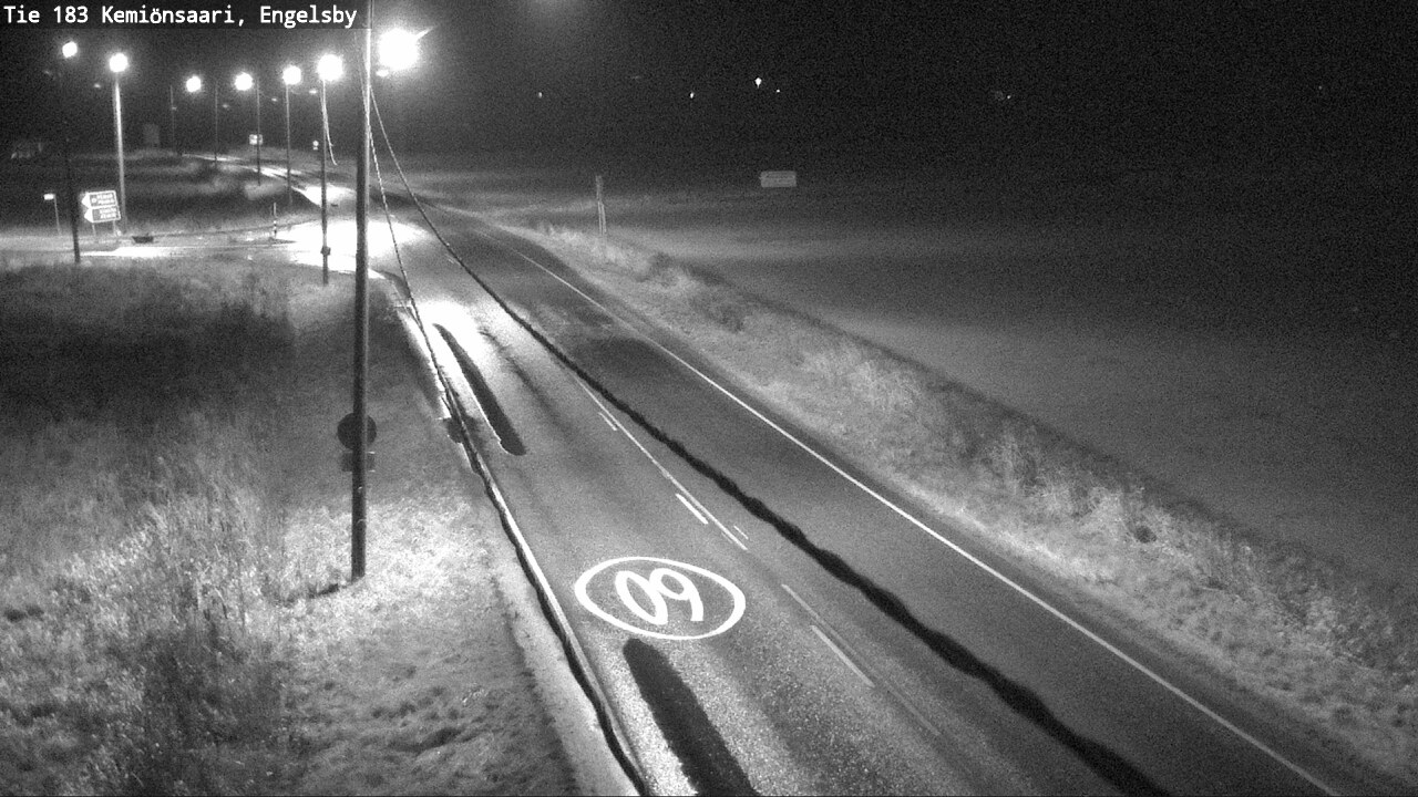 Weather Camera Image Väg 183 Kimito, Engelsby, Kemiönsaari, Varsinais-Suomi